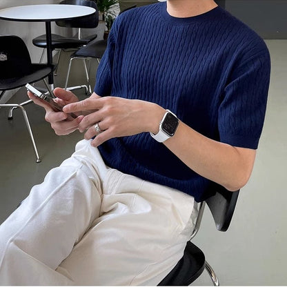 Stylish Cable Knit Fall Shirt