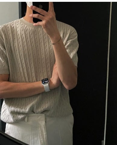 Stylish Cable Knit Fall Shirt